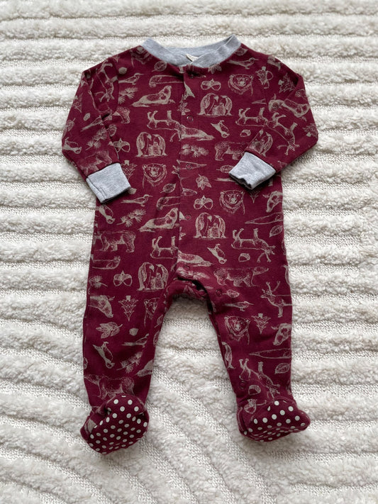 Artic animals sleeper 3m, Kids 3 Month (0-3M)