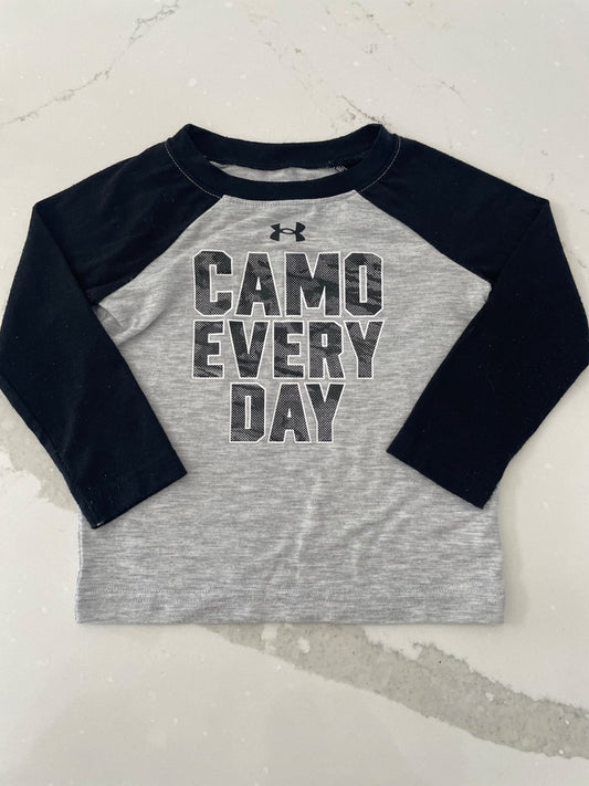 Under Armour 12m long sleeve shirt, Kids 12 Month (9-12M)