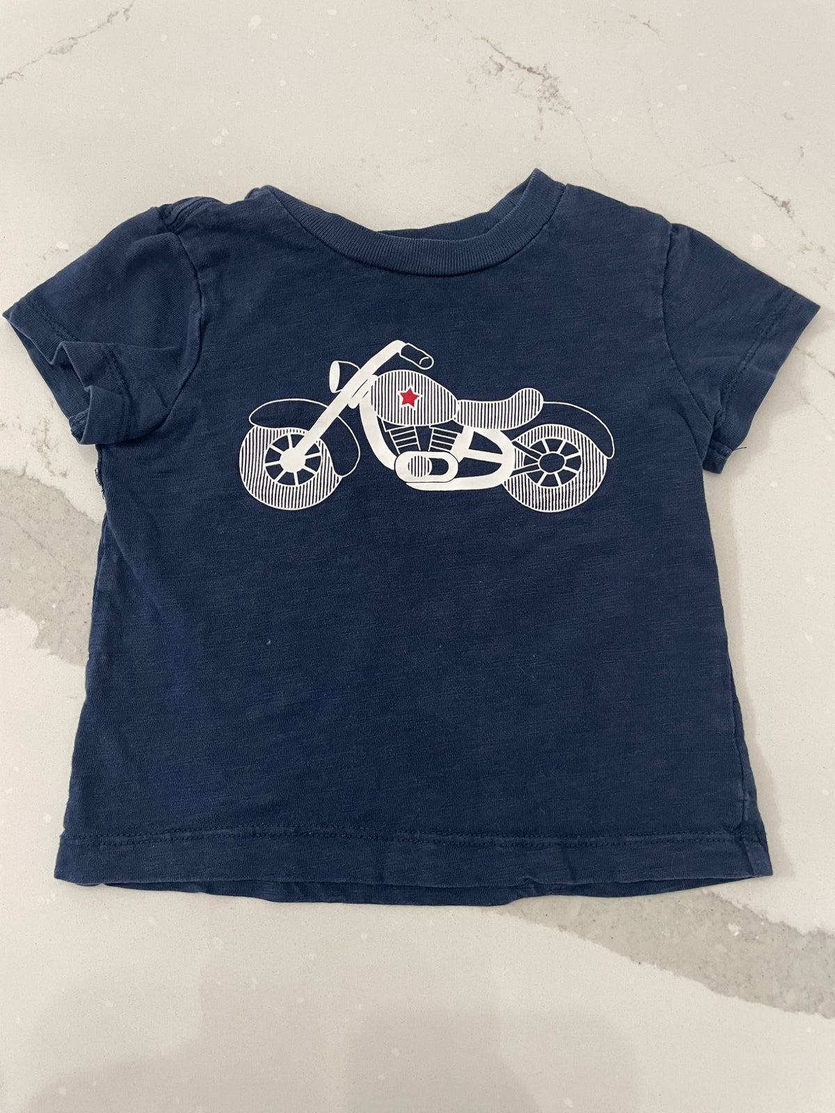 Little Me 24m motercycle tee, Kids 24 Month (18-24M)