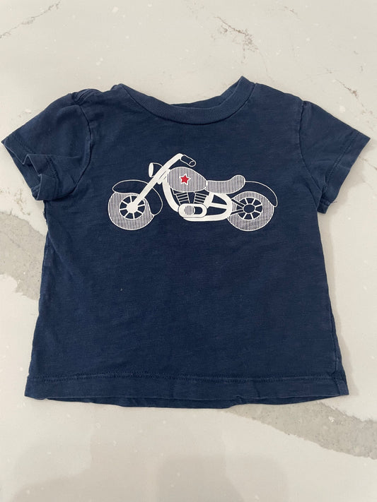 Little Me 24m motercycle tee, Kids 24 Month (18-24M)