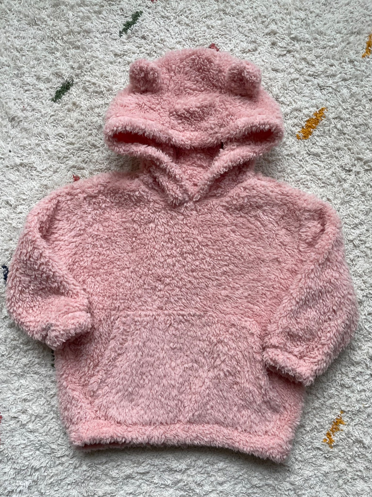Anko 3Y pink fuzzy sweater, Kids 3T