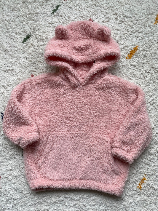 Anko 3Y pink fuzzy sweater, Kids 3T