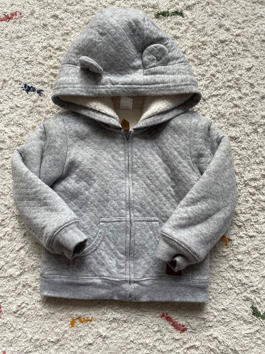 Carters 24m sherpa lined hoodie, Kids 24 Month (18-24M)