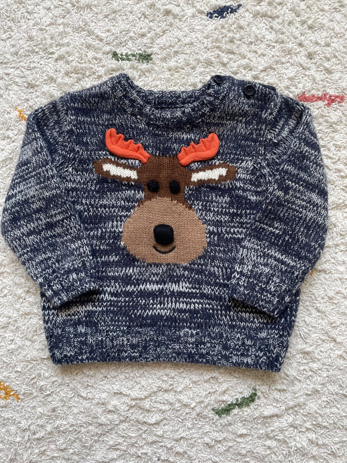 Joe Fresh 12-18m reindeeer sweater, Kids 18 Month (12-18M)