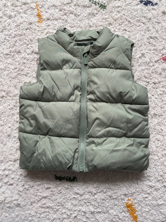 Old Navy 6-12m puff vest, Kids 12 Month (9-12M)