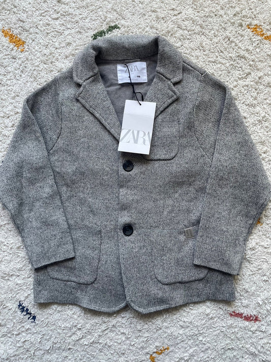 Zara NWT 5Y knit blazer, Kids 5/5T