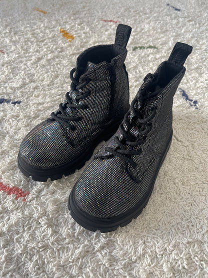 Zara 23 (7C) sparkle boots, Shoes 7 (Walkers:12-24 mth)