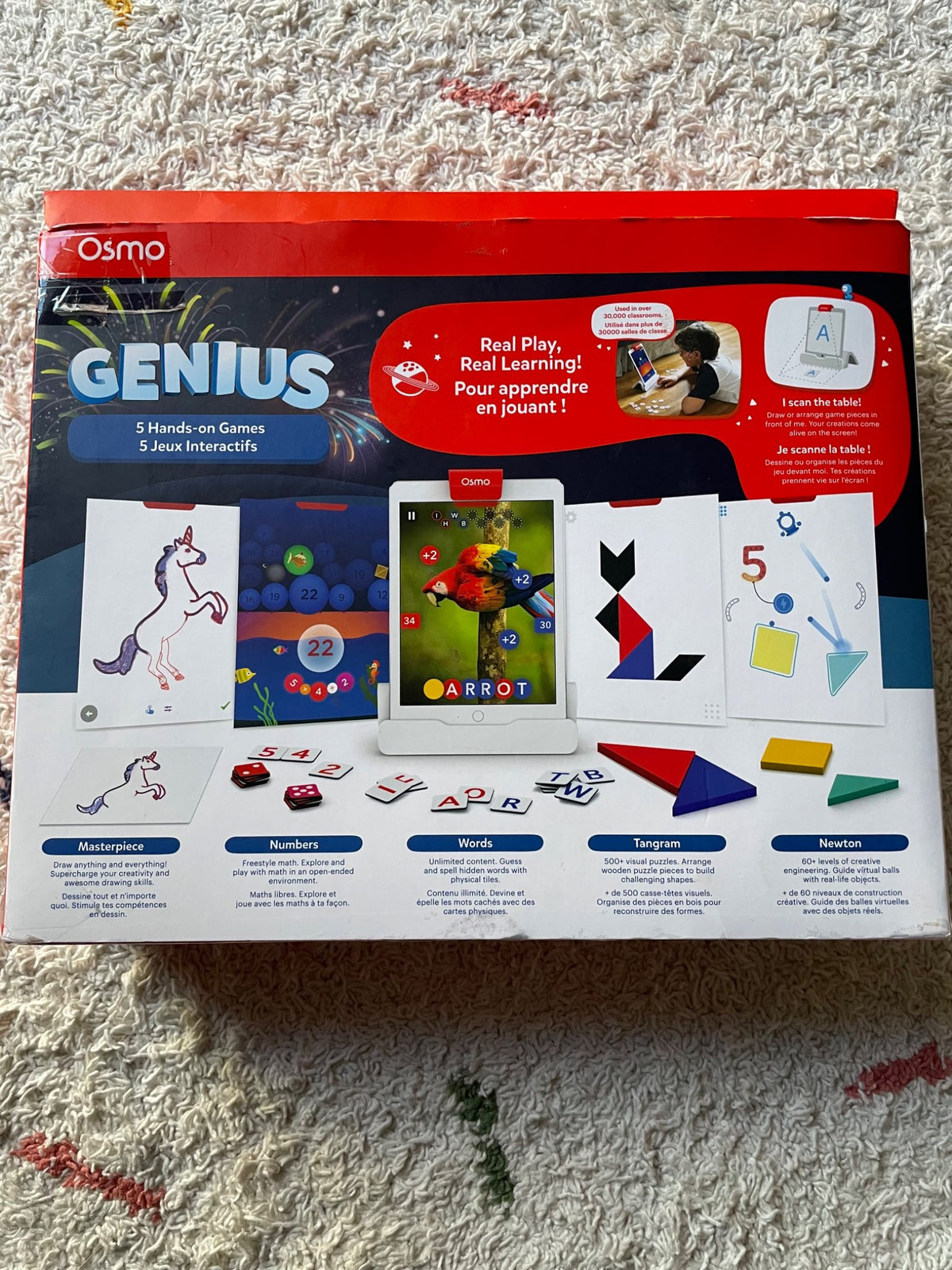 Osmo Genius starter kit. Ages 6-10 year. MRSP $190.