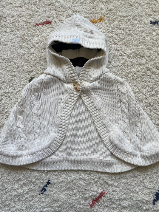 Beba Bean knit cape, Kids 12 Month (9-12M)