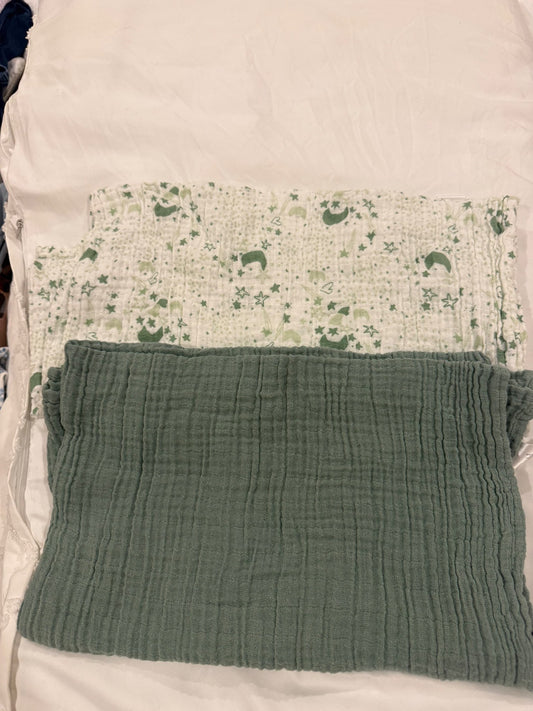 Muslin swaddle set, 6-12 Months (Medium)