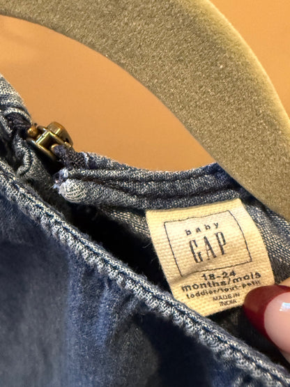 Toddler girl denim dress , Kids 24 Month (18-24M)