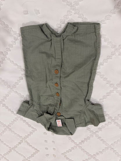 Baby boy collared romper , Kids 3 Month (0-3M)