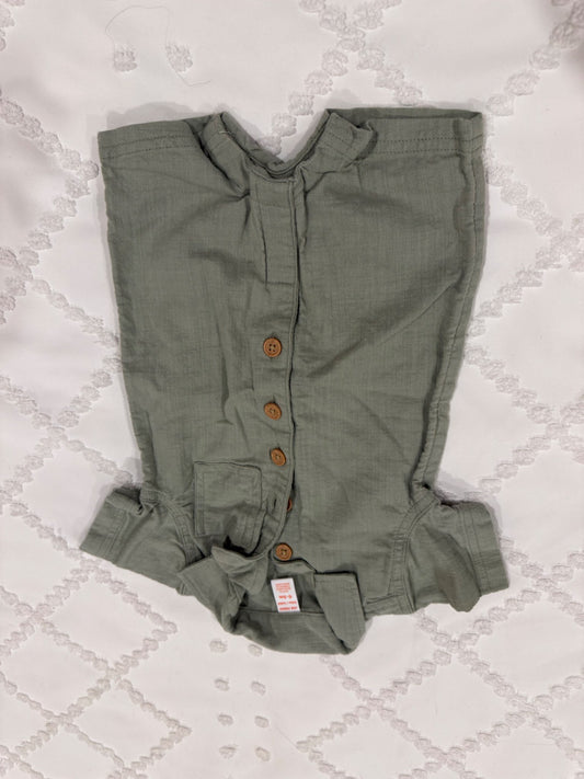 Baby boy collared romper , Kids 3 Month (0-3M)