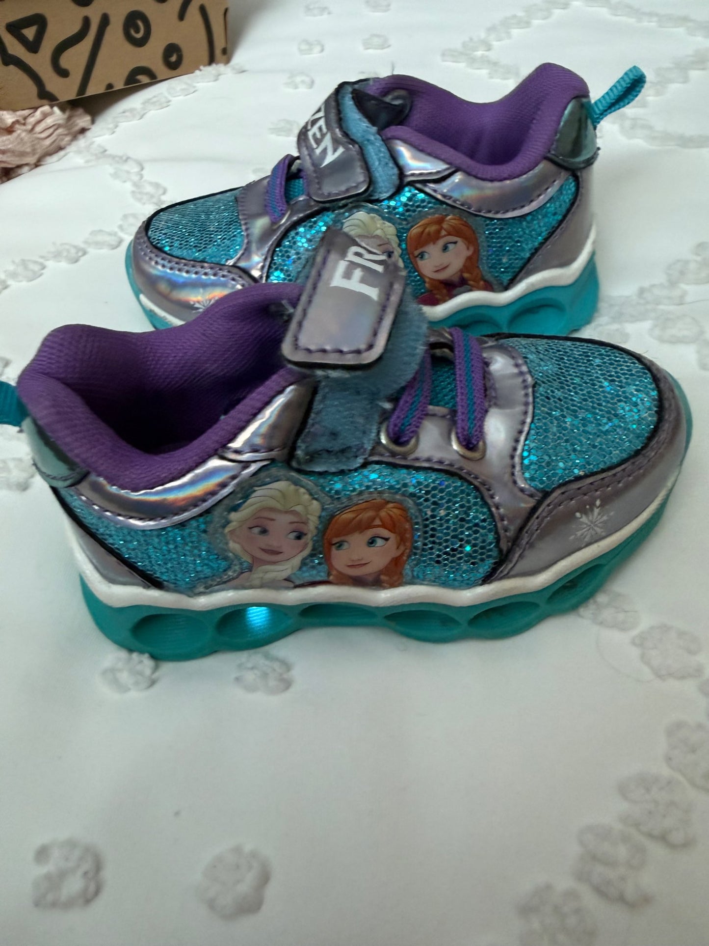 Frozen light up sneaker, Shoes 5 (Walkers:12-24 mth)