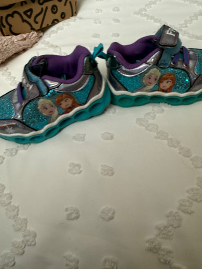 Frozen light up sneaker, Shoes 5 (Walkers:12-24 mth)