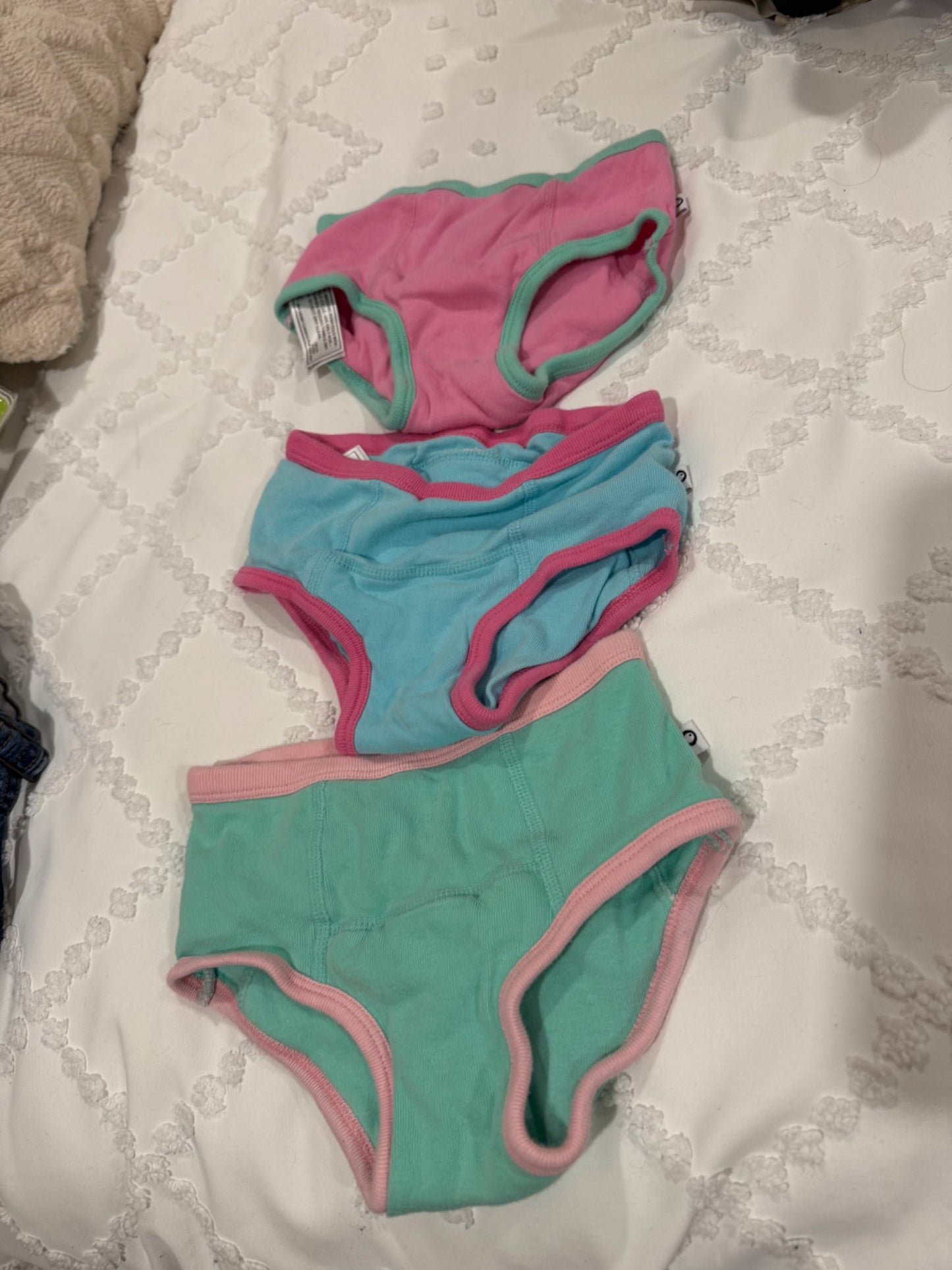 Girls potty training underwear.