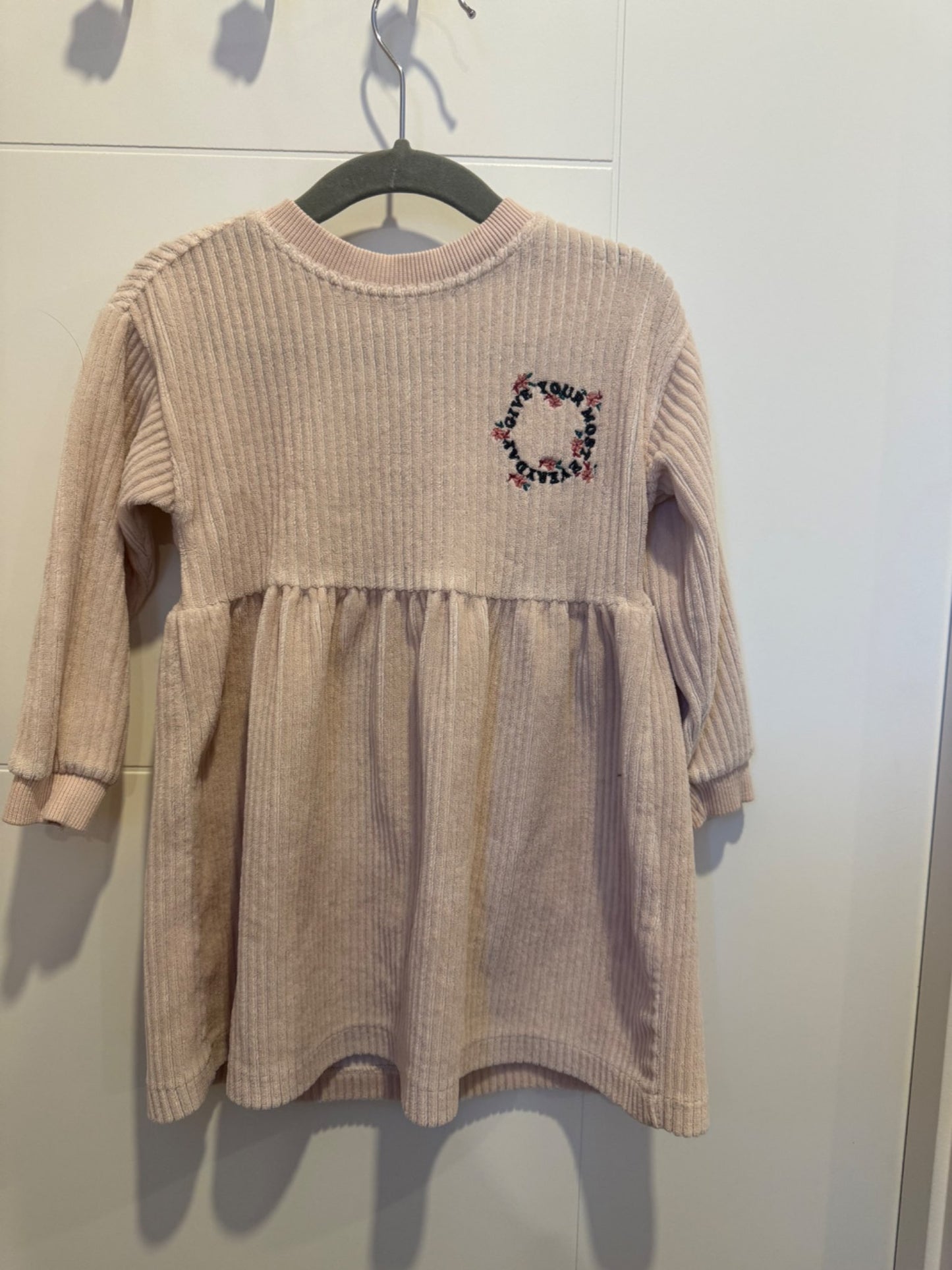 Zara ribbed dress , Kids 24 Month (18-24M)