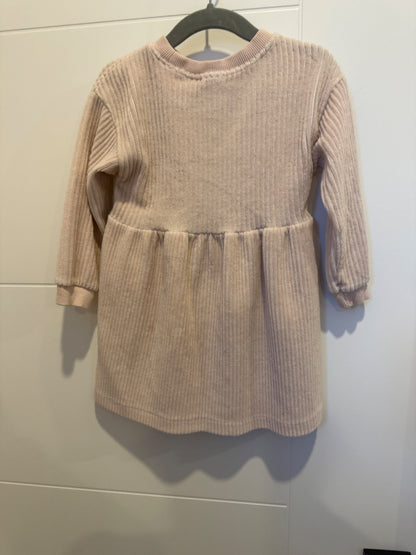 Zara ribbed dress , Kids 24 Month (18-24M)