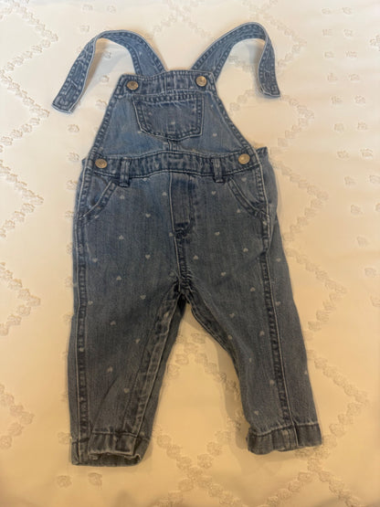 Old Navy 12-18 months heart overalls, Kids 18 Month (12-18M)