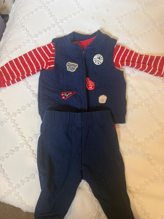 Carters “sports” outfit , Kids 3 Month (0-3M)