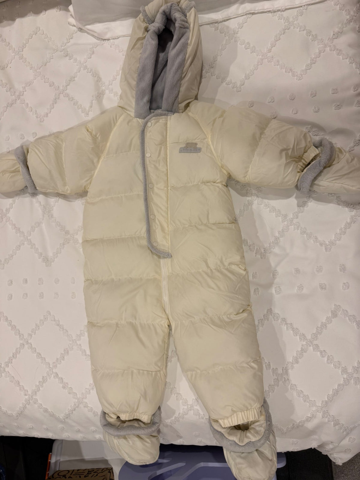 6-12 month neutral snowsuit, Kids 12 Month (9-12M)