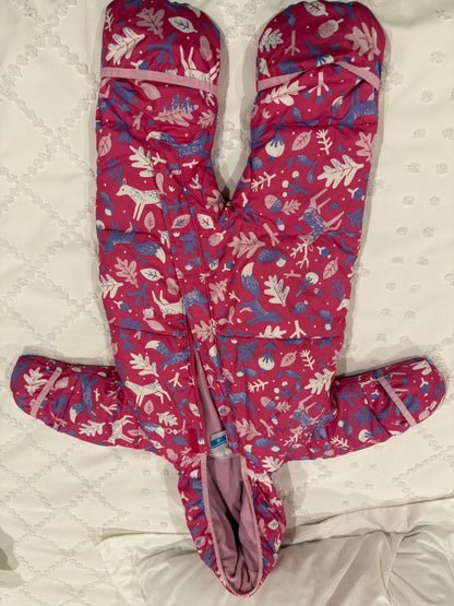 Baby girls columbia down snowsuit, Kids 12 Month (9-12M)