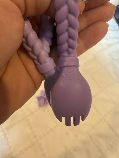 Toddler girls feeding set