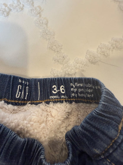 fluffy lined pants , Kids 6 Month (3-6M)