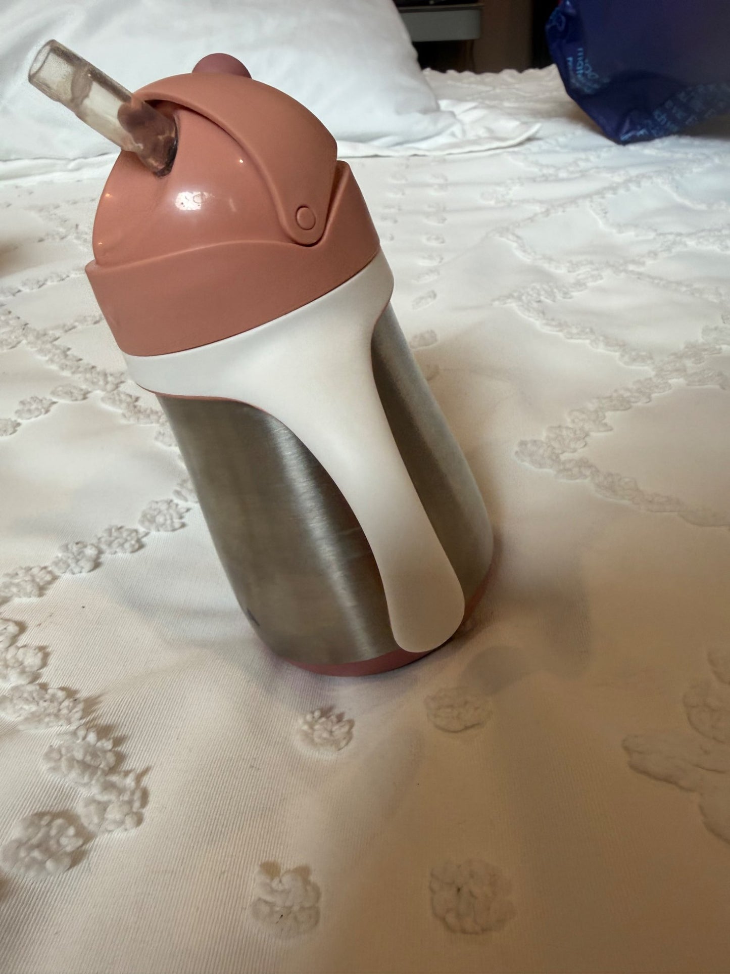 Stainless steel baby water bottle