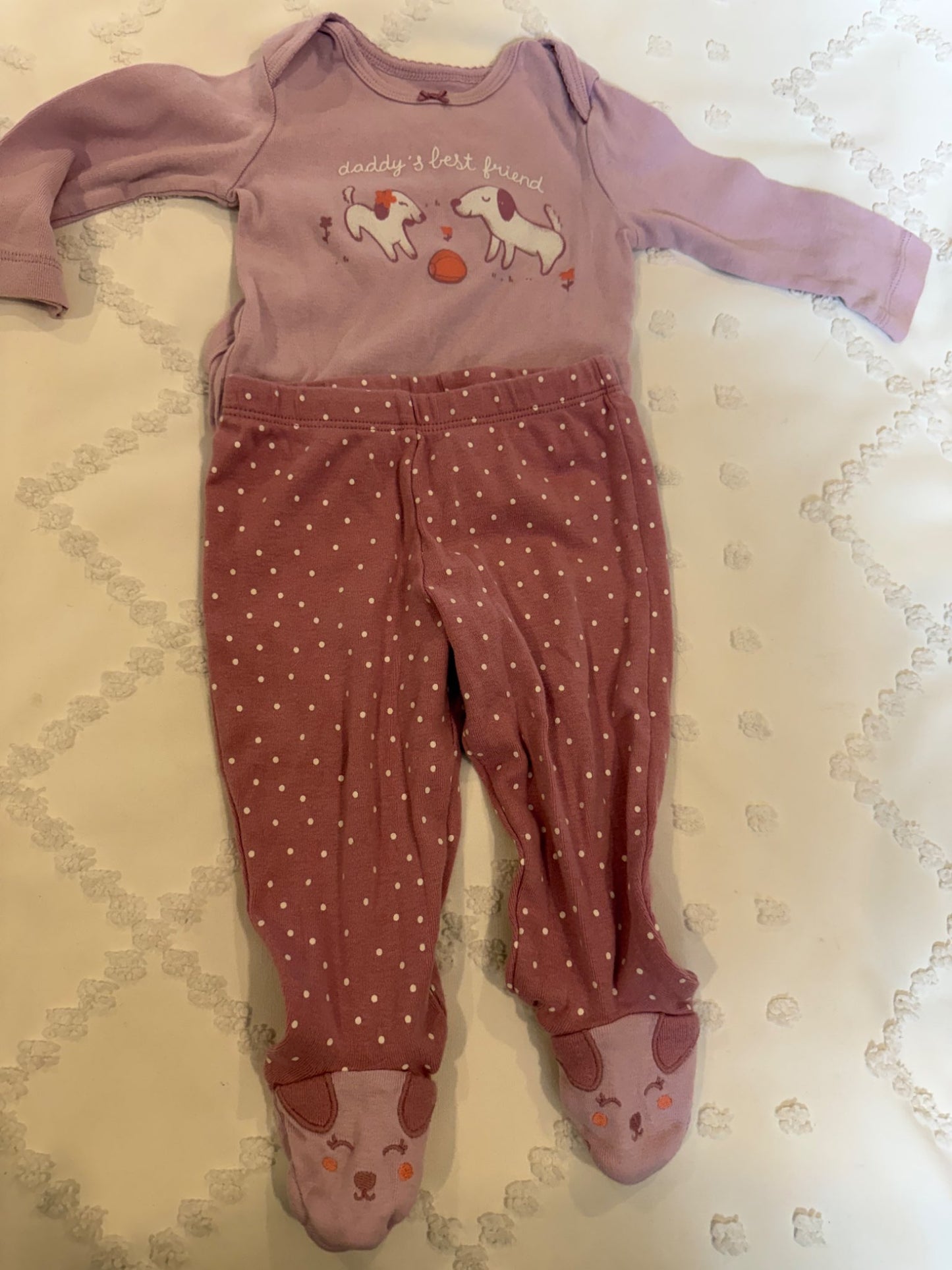 Cute daddy loves me outfit , Kids 6 Month (3-6M)