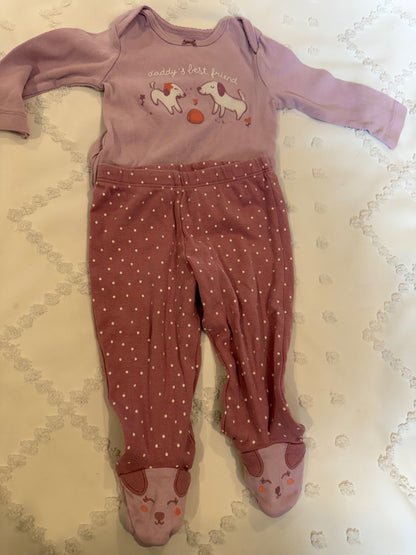 Cute daddy loves me outfit , Kids 6 Month (3-6M)