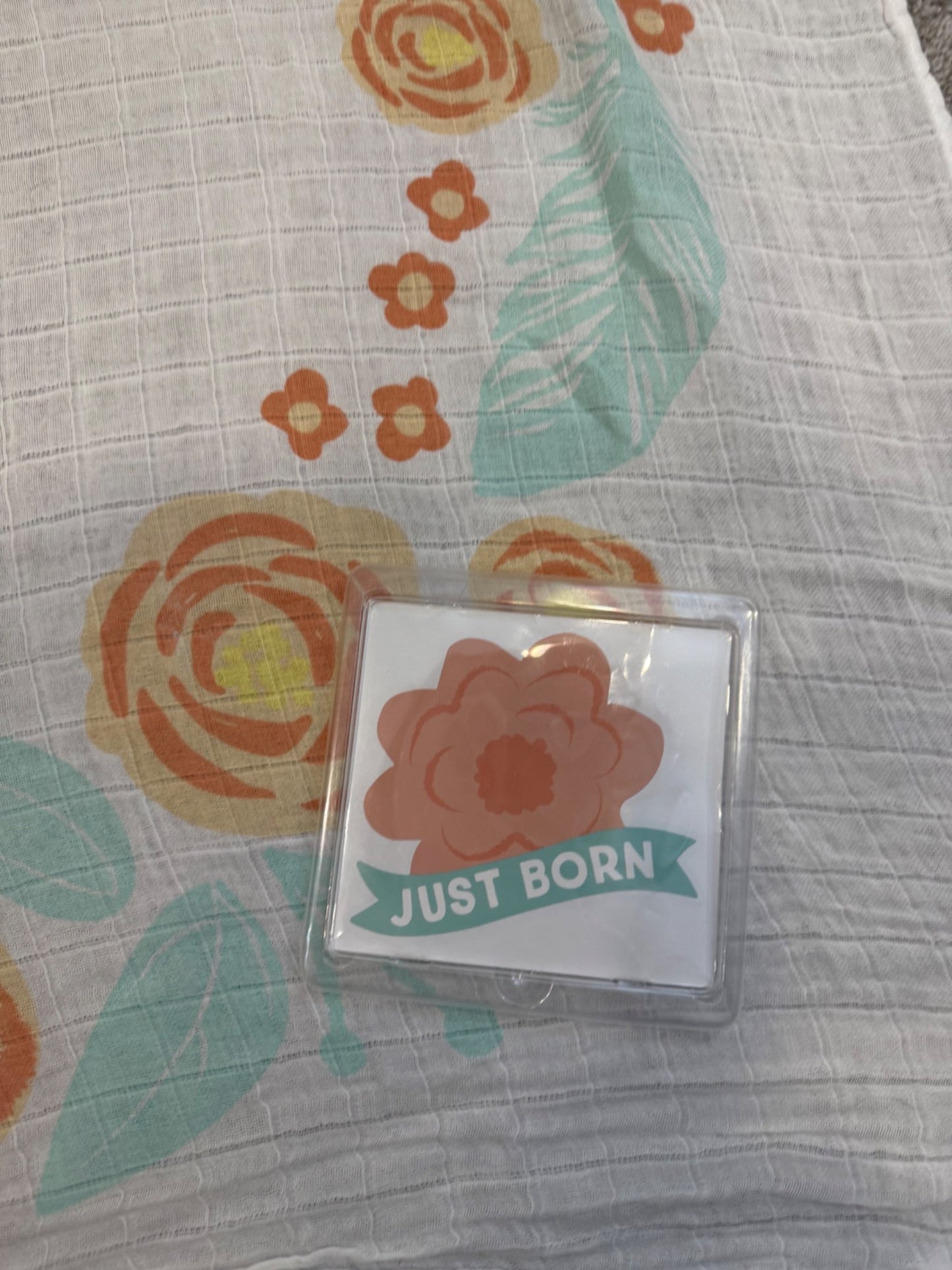 Monthly milestone photo mat
