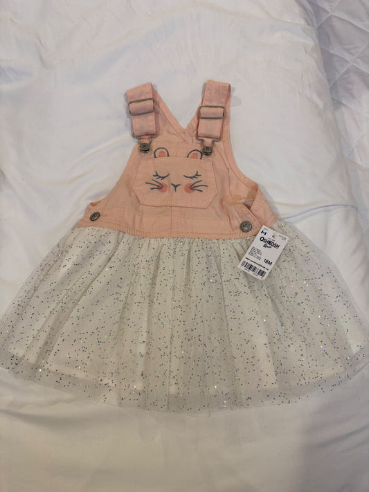 Bunny tutu overalls , Kids 18 Month (12-18M)