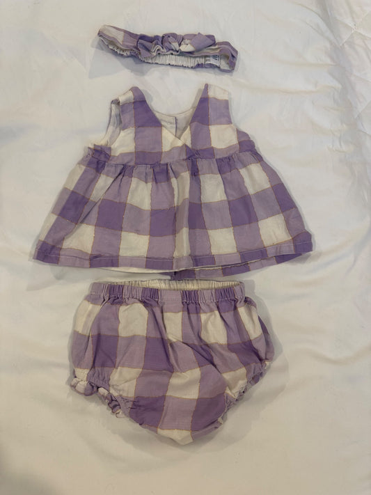 Baby girl 3 piece outfit , Kids 6 Month (3-6M)