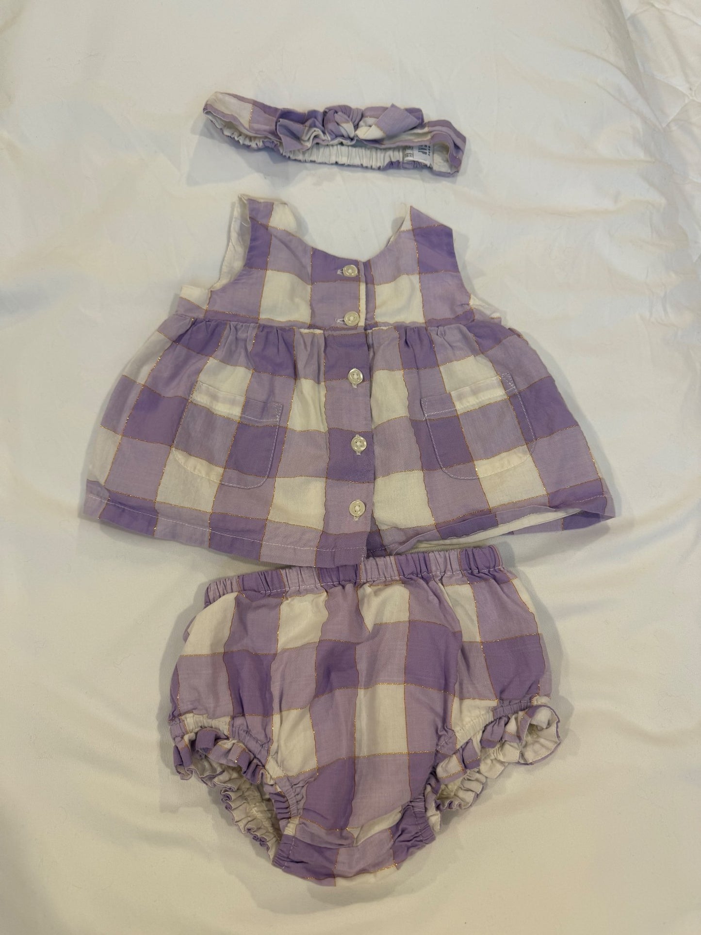 Baby girl 3 piece outfit , Kids 6 Month (3-6M)