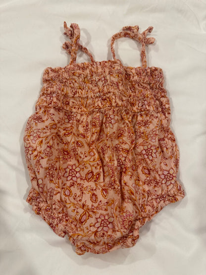 Paisley baby girl romper , Kids 6 Month (3-6M)
