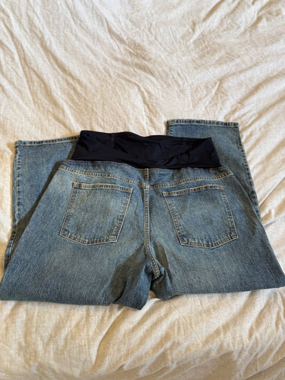 Maternity straight leg jeans , Maternity XL (16-18)