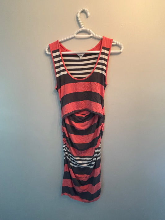 Ripe Maternity/Breastfeeding Dress-Small, Maternity S (4-6)