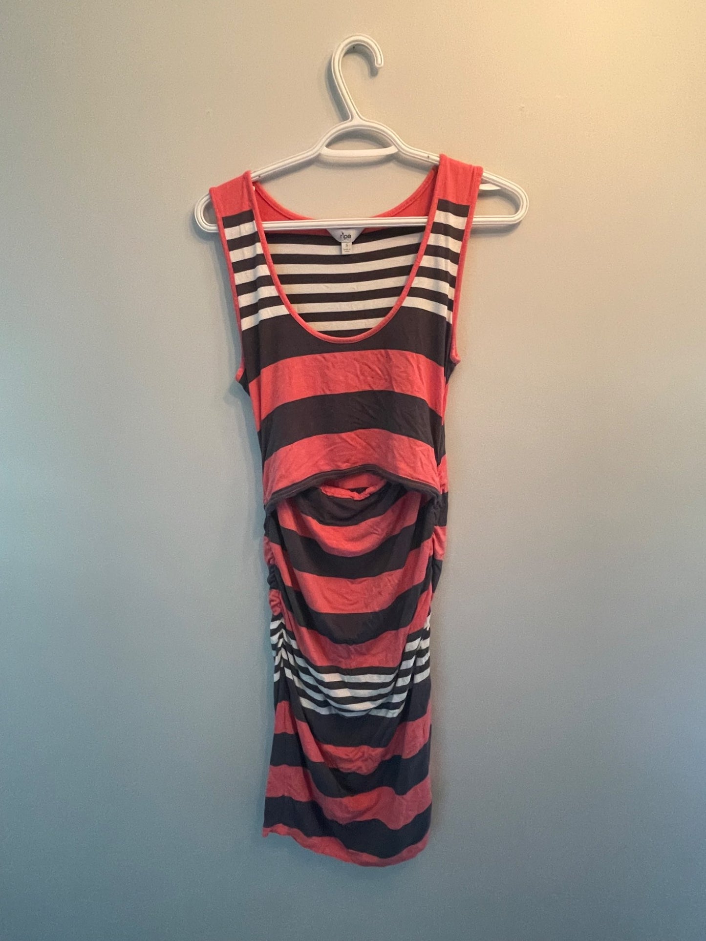Ripe Maternity/Breastfeeding Dress-Small, Maternity S (4-6)
