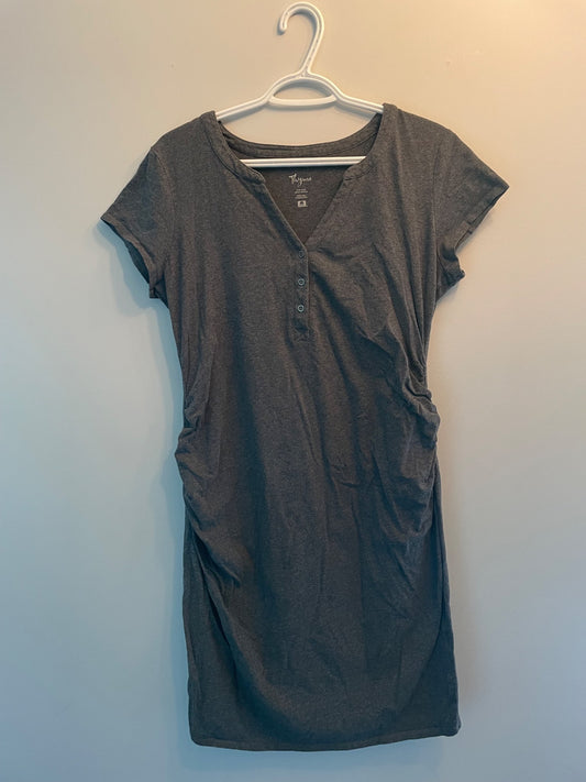 Thyme Maternity Pajama Dress, Maternity L (12-14)