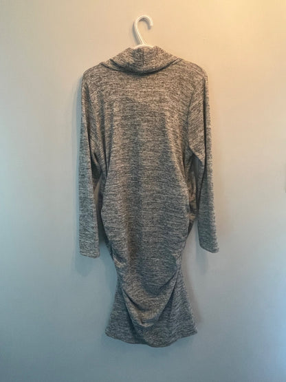 HelloMiz Grey Maternity Dress - L/XL, Maternity L (12-14)
