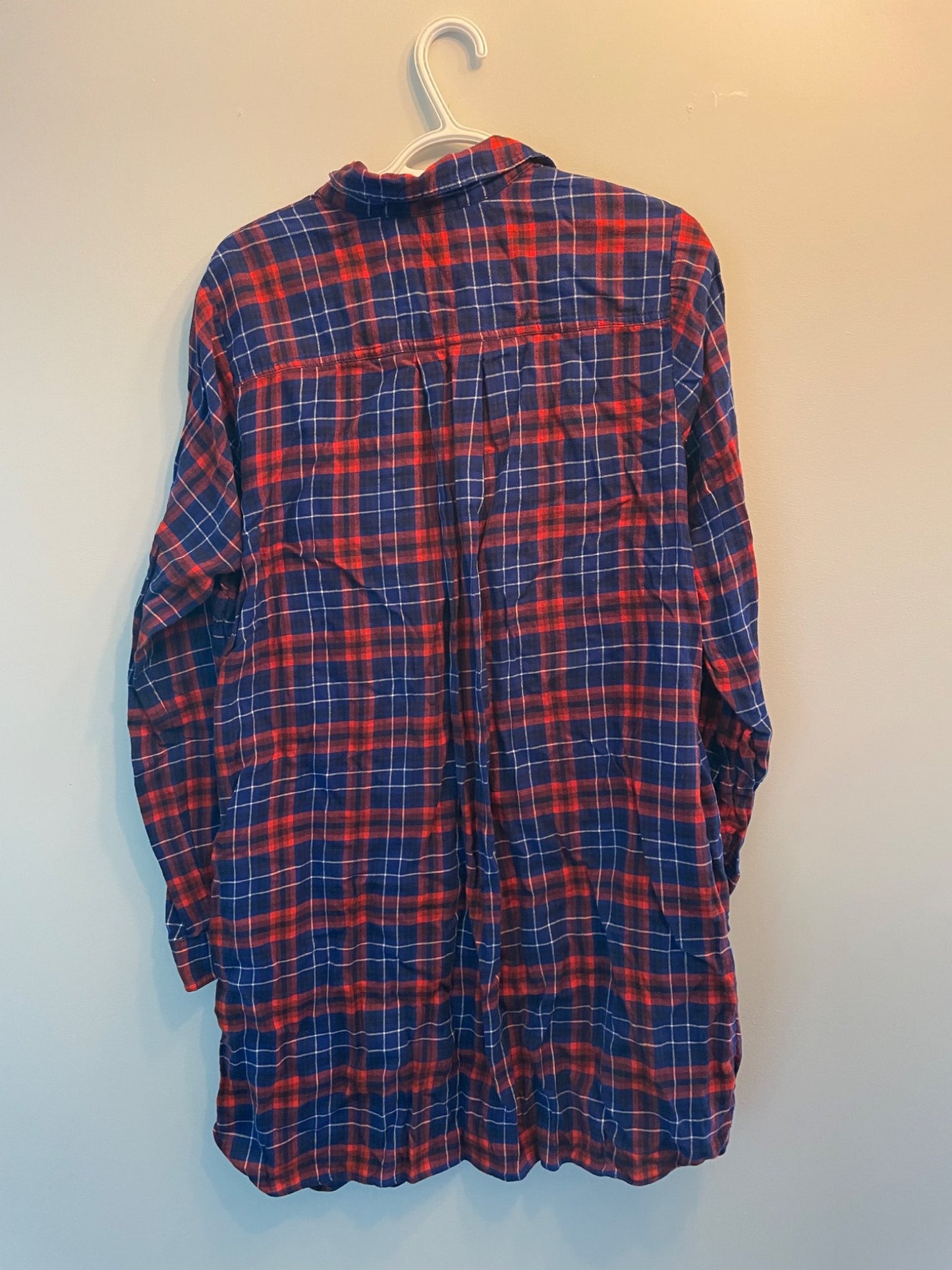 JCrew Maternity Dress Shirt, Maternity L (12-14)