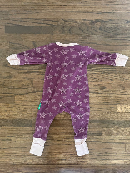 Parade Organics 3-6m Two-Way Zip Romper, Kids 6 Month (3-6M)