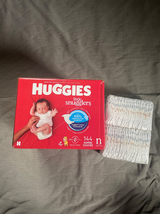 Huggies Newborn Diapers, 48 count (unopened)