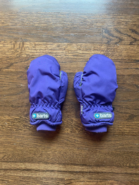 Bart's Purple Mittens (Age 4-6 Girl), Retails $50, Kids 4/4T