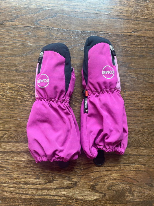 Kombi Girls Mitten-Small for age 2-3; (Retails $37)