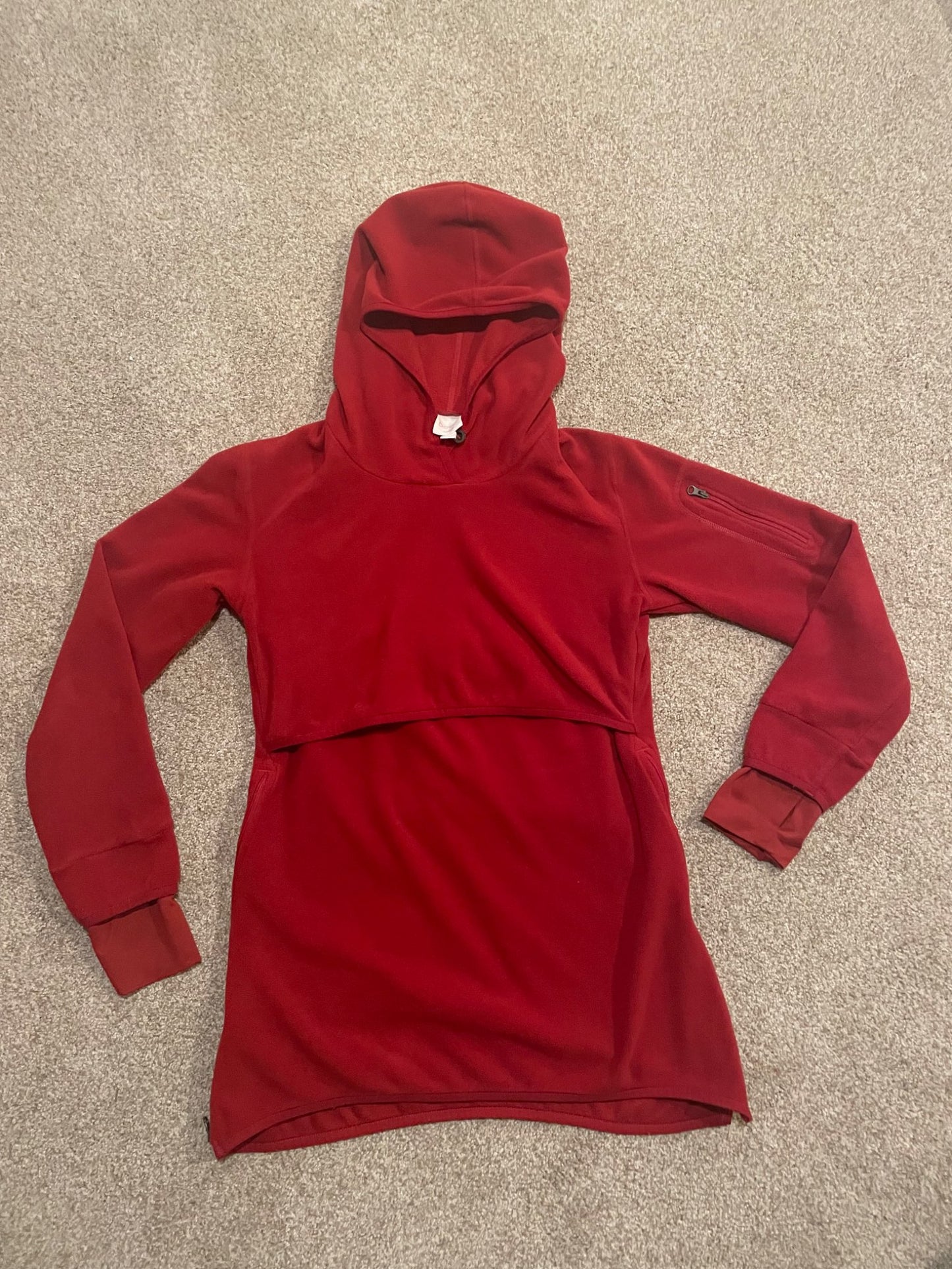 Boob  Design Fleece Nursing Sweater - Medium, Retails $150, Maternity M (8-10)
