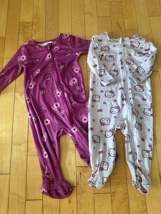 Hello Kitty Onesies - 6 to 12 months, Kids 12 Month (9-12M)