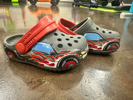 Hot Wheels Toddler Boys Crocs - C4. Retails $65., Shoes 4 (Baby: 0-12 mth)