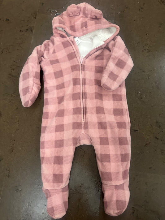 Old Navy Fleece Bunting Suit - 3 to 6 months , Kids 6 Month (3-6M)